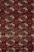 Antique Torkaman Area Rug (3' x 3')